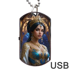 Arabian Princess Dog Tag Usb Flash (one Side) by AIDreaming