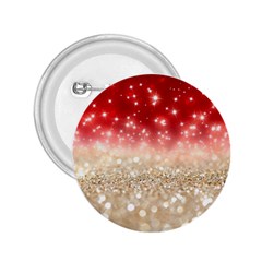 Abstract, Christmas, Glittery, Gold, Red 2 25  Buttons by kyorashop23