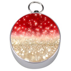 Abstract, Christmas, Glittery, Gold, Red Silver Compasses by kyorashop23