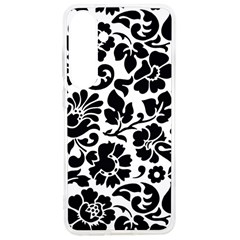 Black Floral Background, Vintage Floral Pattern Samsung Galaxy S24 Ultra 6 9 Inch Tpu Uv Case by kyorashop23