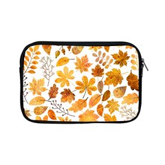 Brown Autumn Leaves Apple Ipad Mini Zipper Cases by kyorashop23