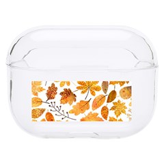 Brown Autumn Leaves Hard Pc Airpods Pro Case by kyorashop23