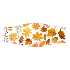 Brown Autumn Leaves Stretchable Headband by kyorashop23