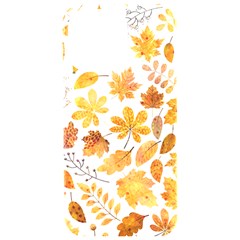 Brown Autumn Leaves Iphone 15 Pro Max Black Uv Print Pc Hardshell Case by kyorashop23