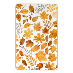 Brown Autumn Leaves Name Card Style Usb Flash Drive