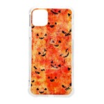 Carved Pumpkin Faces iPhone 11 Pro Max 6.5 Inch TPU UV Print Case Front