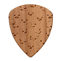 Carved Pumpkin Faces Wood Guitar Pick (set Of 10) by kyorashop23