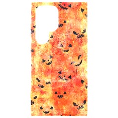 Carved Pumpkin Faces Samsung Galaxy S24 Ultra 6 9 Inch Black Tpu Uv Case by kyorashop23