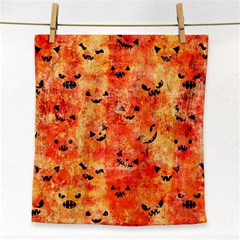 Carved Pumpkin Faces Face Towel by kyorashop23