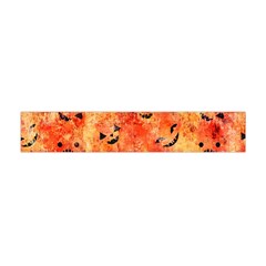 Carved Pumpkin Faces Premium Plush Fleece Scarf (mini) by kyorashop23