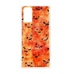 Carved Pumpkin Faces Samsung Galaxy Note 20 Tpu Uv Case by kyorashop23