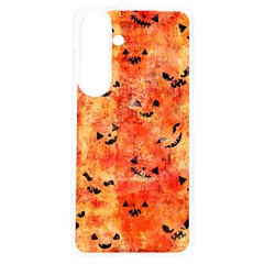 Carved Pumpkin Faces Samsung Galaxy S24 6 2 Inch Tpu Uv Case by kyorashop23