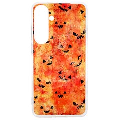 Carved Pumpkin Faces Samsung Galaxy S24 Ultra 6 9 Inch Tpu Uv Case by kyorashop23