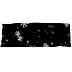 Christmas Snow Edge, Lights Body Pillow Case Dakimakura (two Sides)