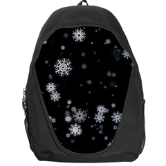 Christmas Snow Edge, Lights Backpack Bag by kyorashop23