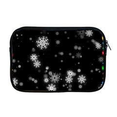 Christmas Snow Edge, Lights Apple Macbook Pro 17  Zipper Case by kyorashop23