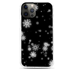 Christmas Snow Edge, Lights Iphone 12 Pro Max Tpu Uv Print Case by kyorashop23