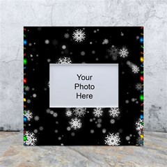 Christmas Snow Edge, Lights White Box Photo Frame 4  X 6  by kyorashop23