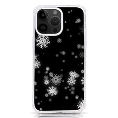 Christmas Snow Edge, Lights Iphone 14 Pro Max Tpu Uv Print Case by kyorashop23