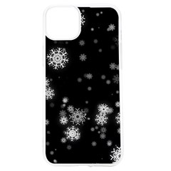 Christmas Snow Edge, Lights Iphone 15 Tpu Uv Print Case by kyorashop23