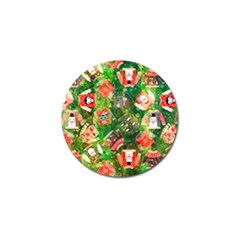 Christmas Ugly Sweater, Adoxali, Christmas, December, Santa Golf Ball Marker (4 Pack) by kyorashop23