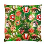 Christmas Ugly Sweater, Adoxali, Christmas, December, Santa Standard Cushion Case (One Side) Front