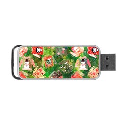 Christmas Ugly Sweater, Adoxali, Christmas, December, Santa Portable Usb Flash (one Side) by kyorashop23