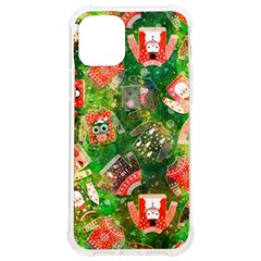 Christmas Ugly Sweater, Adoxali, Christmas, December, Santa Iphone 12/12 Pro Tpu Uv Print Case by kyorashop23