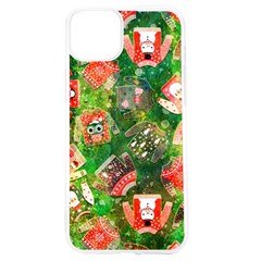 Christmas Ugly Sweater, Adoxali, Christmas, December, Santa Iphone 15 Tpu Uv Print Case by kyorashop23