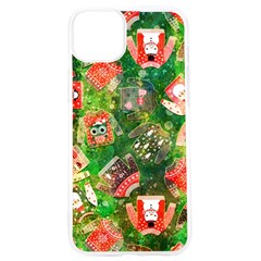 Christmas Ugly Sweater, Adoxali, Christmas, December, Santa Iphone 15 Pro Tpu Uv Print Case by kyorashop23