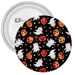 Cool Halloween Ghosts, Adoxali, Autumn 3  Buttons by kyorashop23