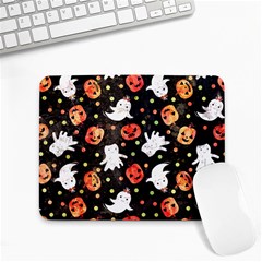 Cool Halloween Ghosts, Adoxali, Autumn Small Mousepad by kyorashop23