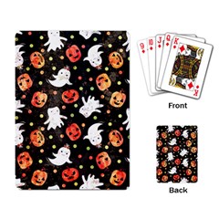 Cool Halloween Ghosts, Adoxali, Autumn Playing Cards Single Design (rectangle)