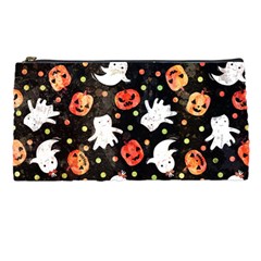 Cool Halloween Ghosts, Adoxali, Autumn Pencil Case by kyorashop23