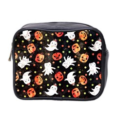 Cool Halloween Ghosts, Adoxali, Autumn Mini Toiletries Bag (two Sides)