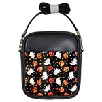 Cool Halloween Ghosts, Adoxali, Autumn Girls Sling Bag Front