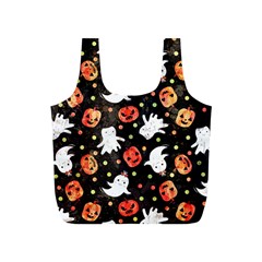 Cool Halloween Ghosts, Adoxali, Autumn Full Print Recycle Bag (s) by kyorashop23