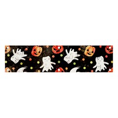 Cool Halloween Ghosts, Adoxali, Autumn Banner And Sign 4  X 1  by kyorashop23