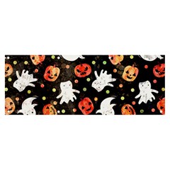 Cool Halloween Ghosts, Adoxali, Autumn Banner And Sign 8  X 3  by kyorashop23