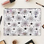 Creepy Spider Design, Adoxali, Halloween Cosmetic Bag (XL) Front