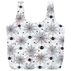 Creepy Spider Design, Adoxali, Halloween Full Print Recycle Bag (xl) by kyorashop23