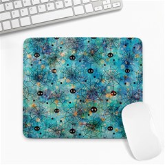 Cute Spiders Pattern, Adoxali, Halloween Large Mousepad by kyorashop23