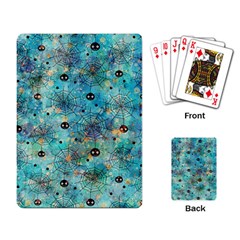 Cute Spiders Pattern, Adoxali, Halloween Playing Cards Single Design (rectangle)