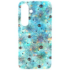 Cute Spiders Pattern, Adoxali, Halloween Samsung Galaxy S24 6 2 Inch Black Tpu Uv Case by kyorashop23