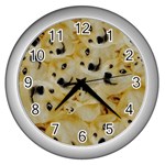 Doge , Memes Wall Clock (Silver) Front