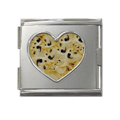 Doge , Memes Mega Link Heart Italian Charm (18mm) by kyorashop23