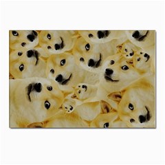 Doge , Memes Postcard 4 x 6  (pkg Of 10) by kyorashop23