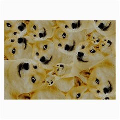 Doge , Memes Large Glasses Cloth by kyorashop23