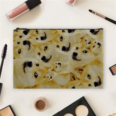 Doge , Memes Cosmetic Bag (large) by kyorashop23