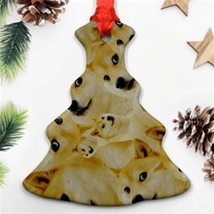 Doge , Memes Christmas Tree Ornament (Two Sides)